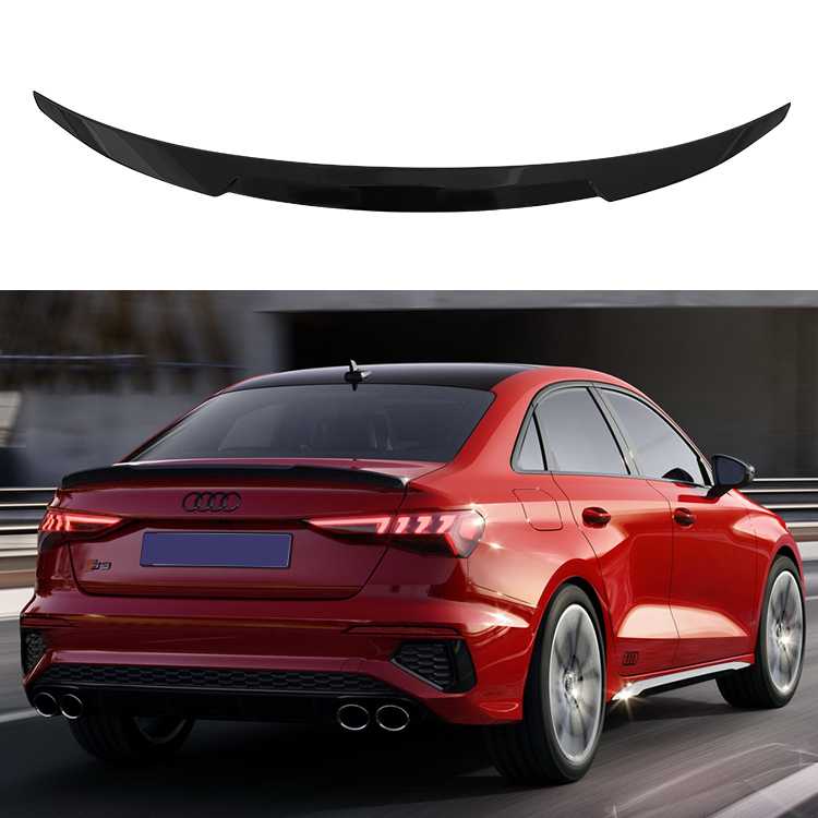 2021 AUDİ A3 (8Y) SEDAN M4 STYLE ARKA SPOİLER 1