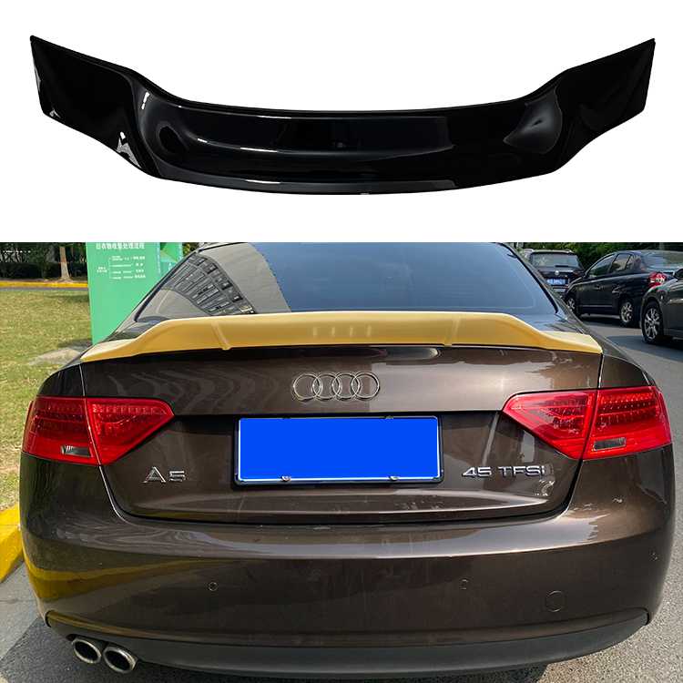 2007-2013 AUDİ A5 (8T) COUPE R STYLE ARKA SPOİLER 1