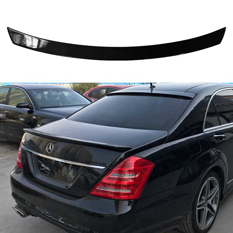 2005-2013 MERCEDES BENZ W221 S300 ARKA SPOİLER 1