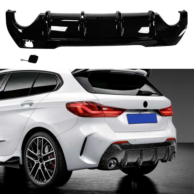 2019-2022 BMW F40 1 SERİSİ M-SPORT HB ARKA DİFÜZÖR 1