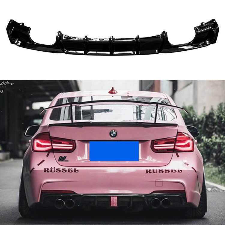 2012-2018 BMW 3 SERİES F30/F35 DİFÜZÖR ÇİFT ÇIKIŞ 1