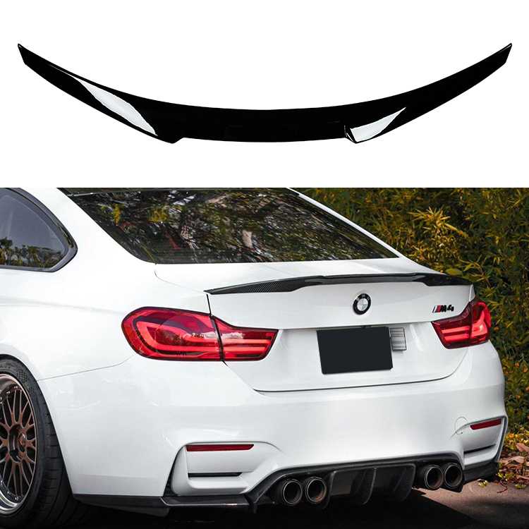 2014-2020 BMW F82 M4 STYLE ARKA SPOİLER 1