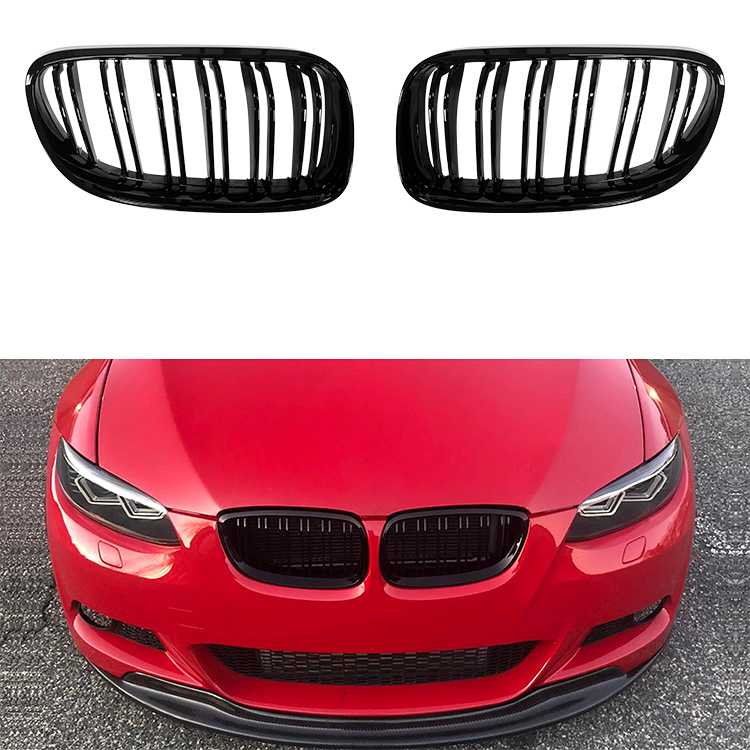 2010-2013 BMW E SERİES E92 COUPE ÖN IZGARA LOGOSUZ 1