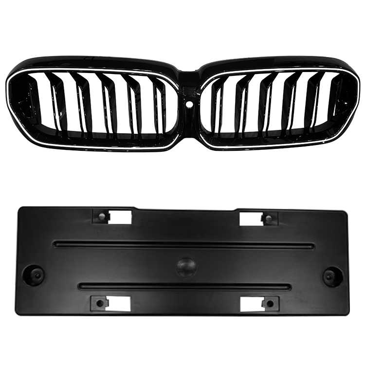 2021+ BMW 5 SERİES G30 ÖN IZGARA LAMBA VE PLAKALIK 1