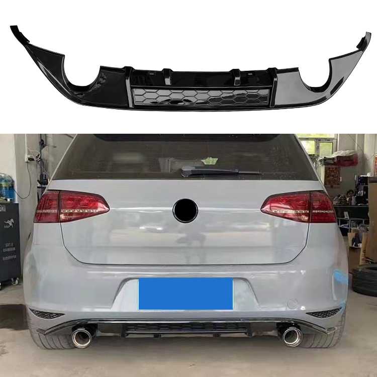 2012-2017 GOLF 7 GTİ DİFÜZÖR TEK ÇIKIŞ SAĞ SOL 1