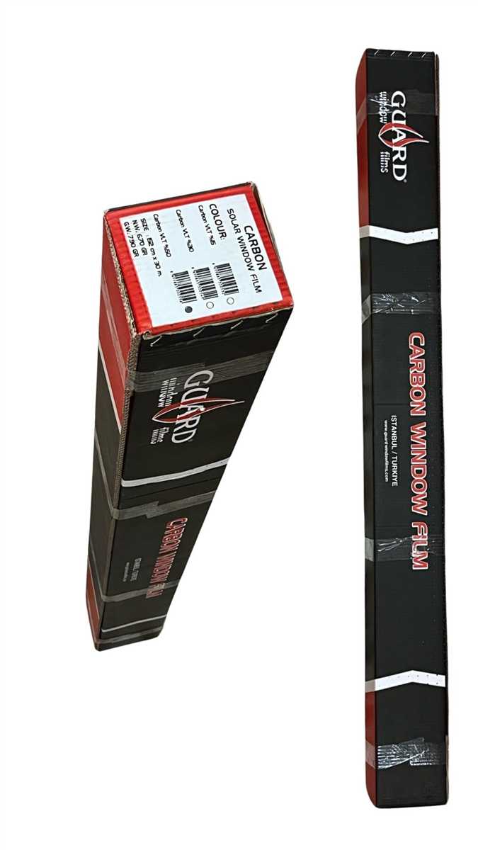 CARBON FİLM VLT %50 152X30 MT L.BLACK NANO FİLM 1