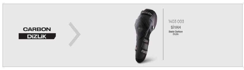 MAFSALLI WOGEN DİZLİK SİYAH CARBON 1