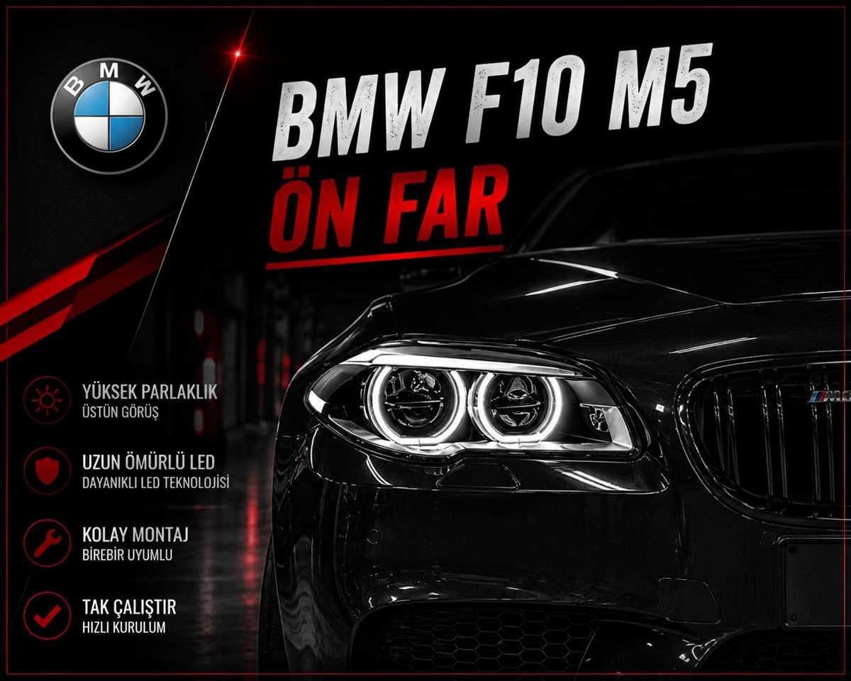 BMW 5 SERİSİ 2011-2014 F10/F18 DÖNÜŞÜM FAR 1