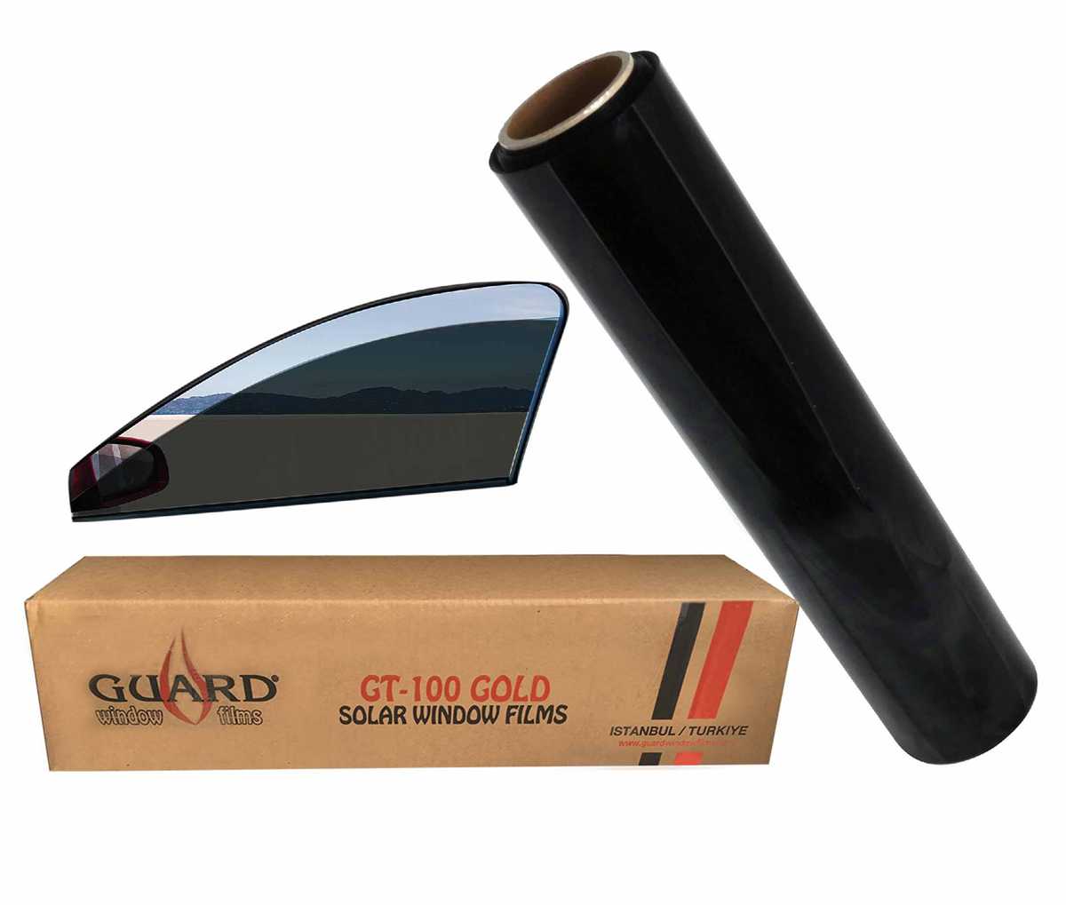 GUARD 1P DARK BLACK 75 CM X 60 MT. RULO ÇİZİLMEZ 1