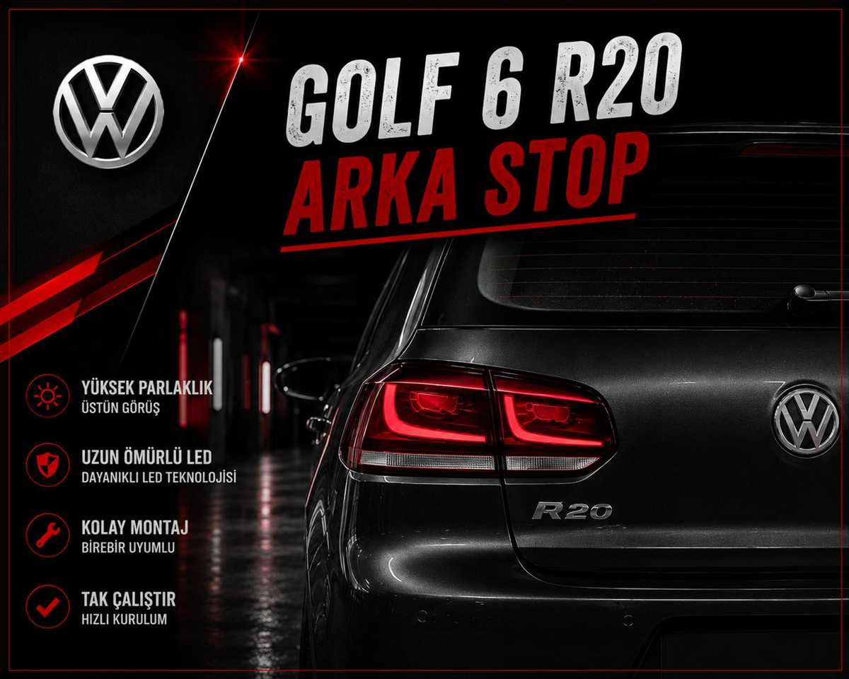 VW GOLF-6-R20 STOP KAYAR SİNYALLİ 1