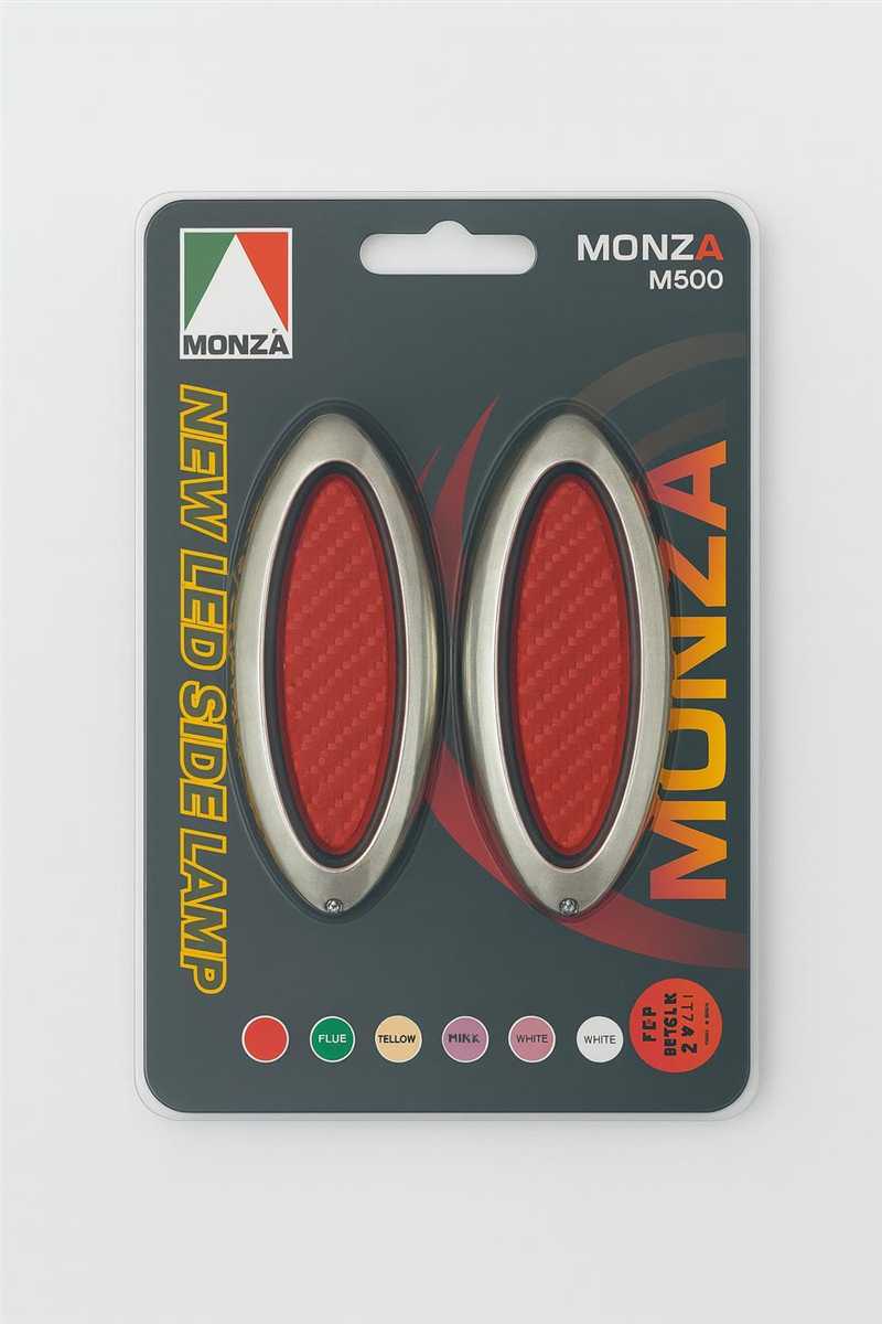 MONZA ÇAMURLUK LEDİ KIRMIZI 1
