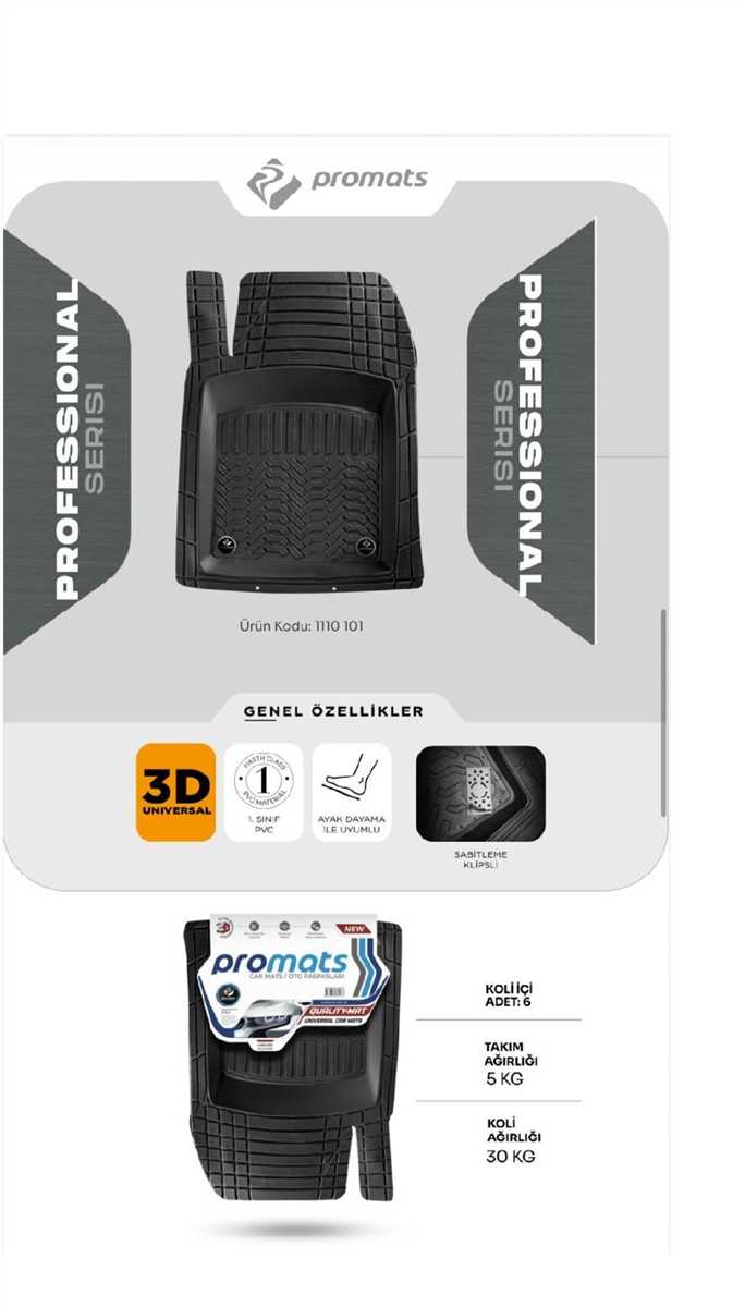 PROFESYONEL SİYAH PASPAS 1