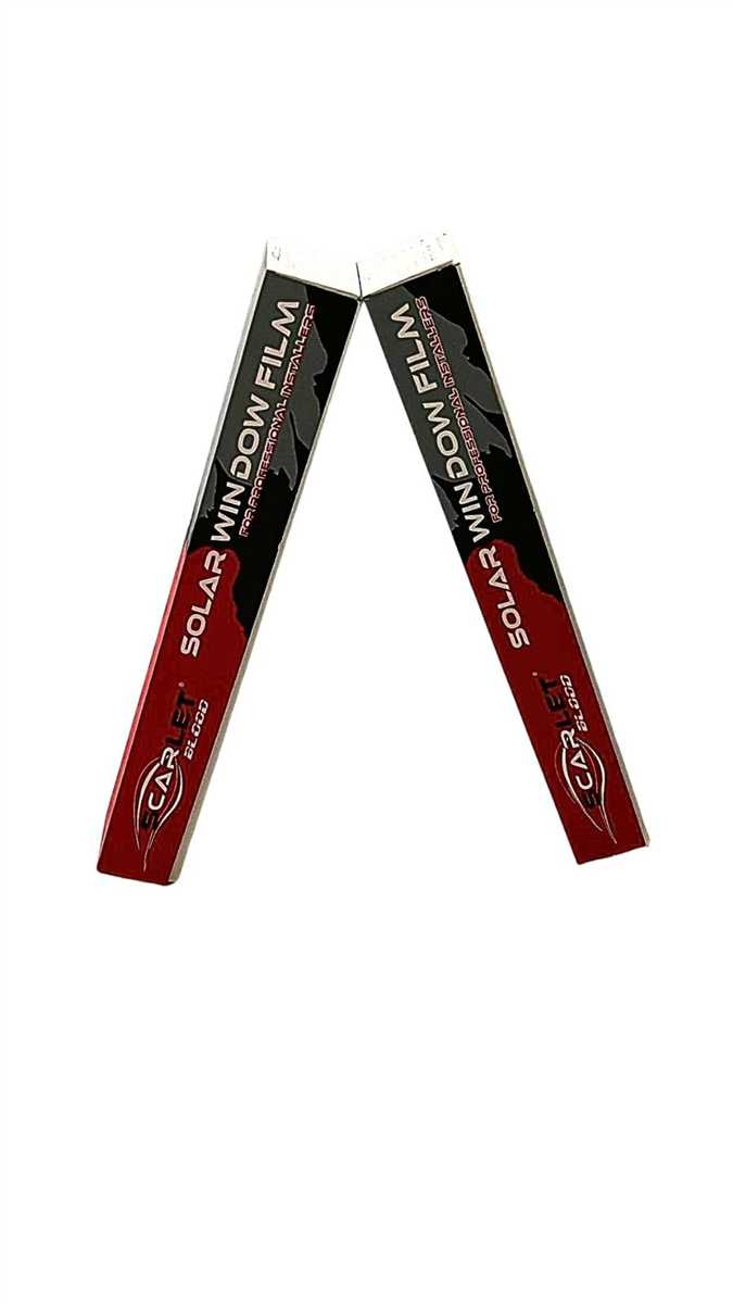 SCARLET ÇİZİLMEZ CAM FİLMİ 100X60M LİGHT BLACK %35 1