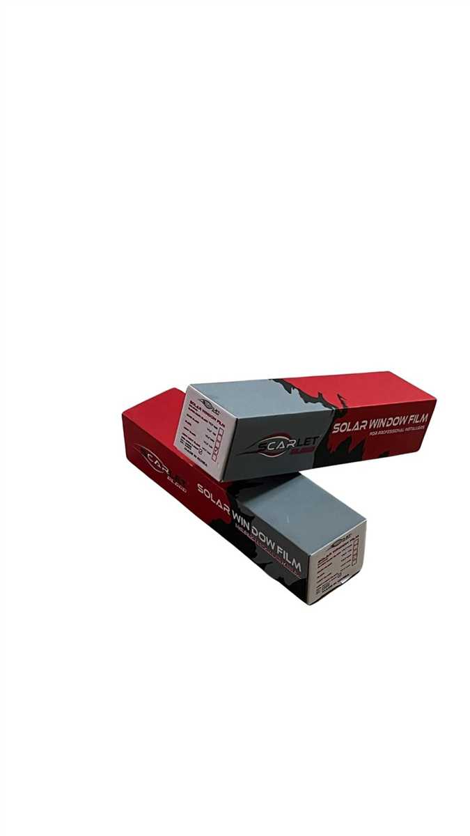 SCARLET ÇİZİLMEZ CAM FİLMİ 75X60M S.DARK BLACK %05 1