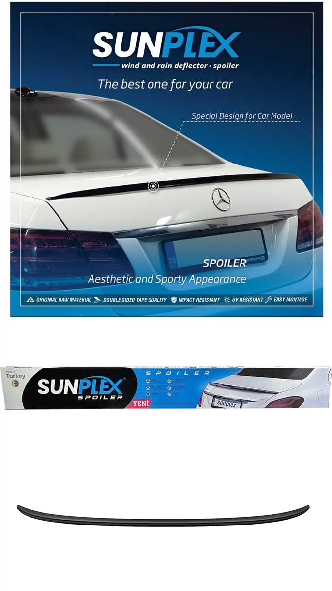 TOYOTA COROLLA 2019-2024 Piano Black Spoiler 1