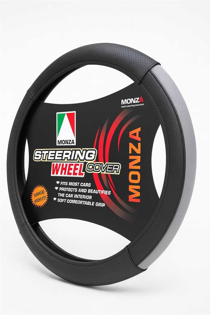 MONZA DİREKSİYON KILIFI YARIMAY GRİ 1