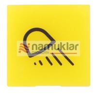 ARKA ÇALİSMA LAMBASİ DÜĞME LENSİ 6VA1 5864 A1A 1
