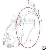 T5000 SERİSİ KAPI CAMI SAĞ 87302768-87302768 87302768 1