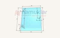 KABİN SAĞ YAN CAM-5182188 5182188 1