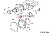 MOTOR ARKA GRAN KAPAĞI 0.007.1711.0/10 1