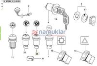 [KUYRUK MİLİ ANAHTARI 2.7659.349.0 2.7659.349.0 1