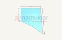 KABİN KAPI ALT CAMI-SAĞ-82002181 82002181 1