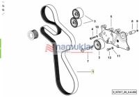 KANALLI KAYIŞ-10PK 2017 2.4119.218.0/10 1