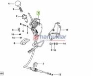 ELEKTRONİK KUYRUK MİLİ KONTROL MEKANİZMASI 0.020.7480.4 1