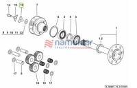 ARKA AKS ÜÇGEN PUL DESTEĞİ 0.008.5268.0 1