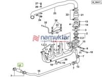 MANIFOLT ALT BORU 0.007.0678.0/10 1
