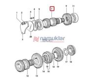 ŞAN.1-2 VİTES DİŞLİSİ 0.008.4018.0/40 1