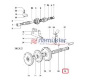 PTO KUYRUK MİLİ 0.008.5178.0/10 1