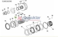 DEB.BALATA PİSTON YUVASI 0.008.5303.0/10 1