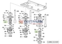 VITES KOL FIBERI 0.008.5395.0/10 1