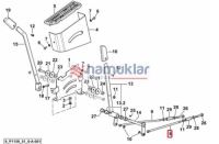 HİDROLİK KONTROL LEVYE ARA ROT 0.009.9044.0/30 1