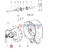 HAVA SOGUTMA FAN KASNAGI 0.007.6843.0/20 1