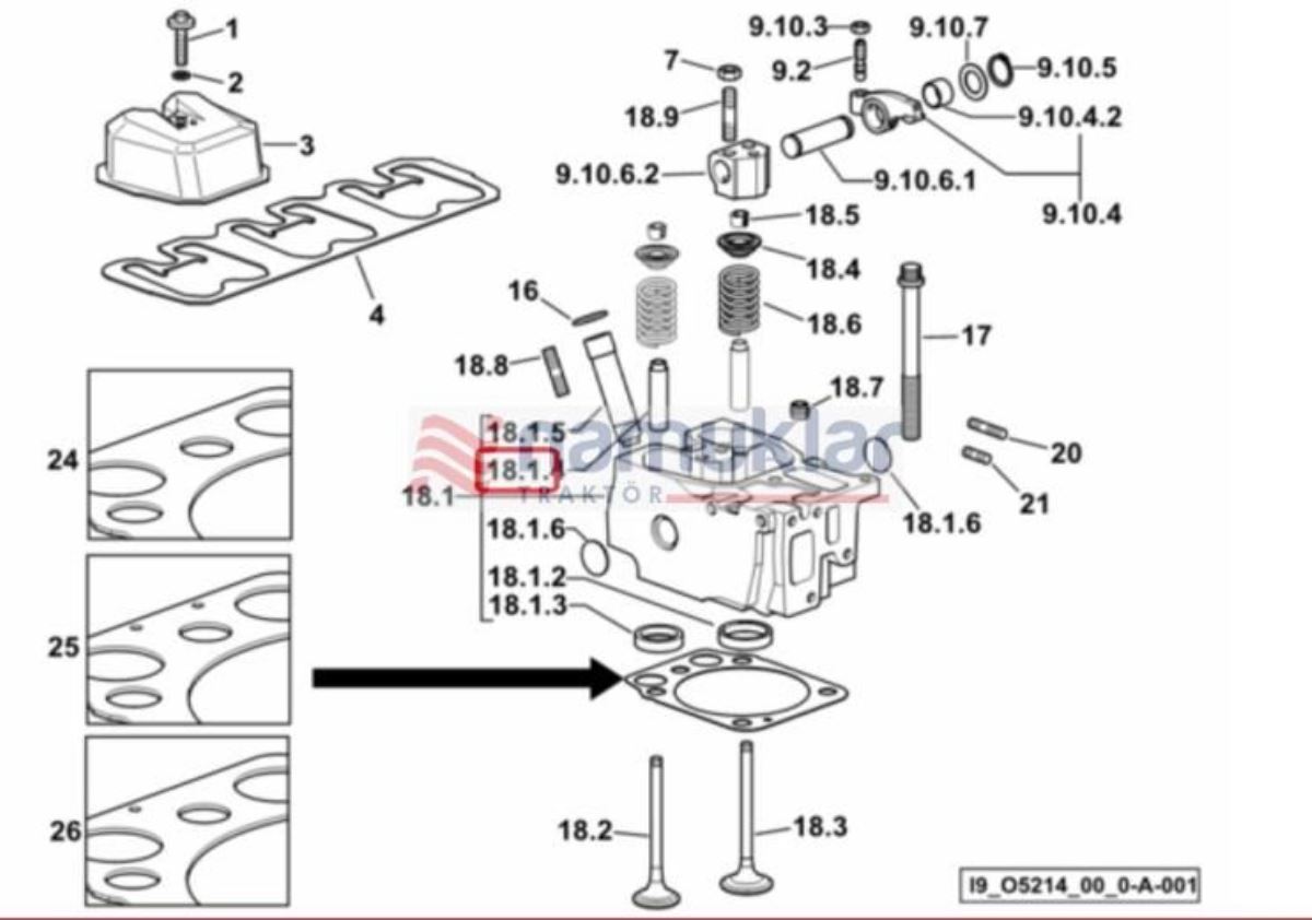 MOTOR SUBAP KAYDI 0.007.1779.0/20 1