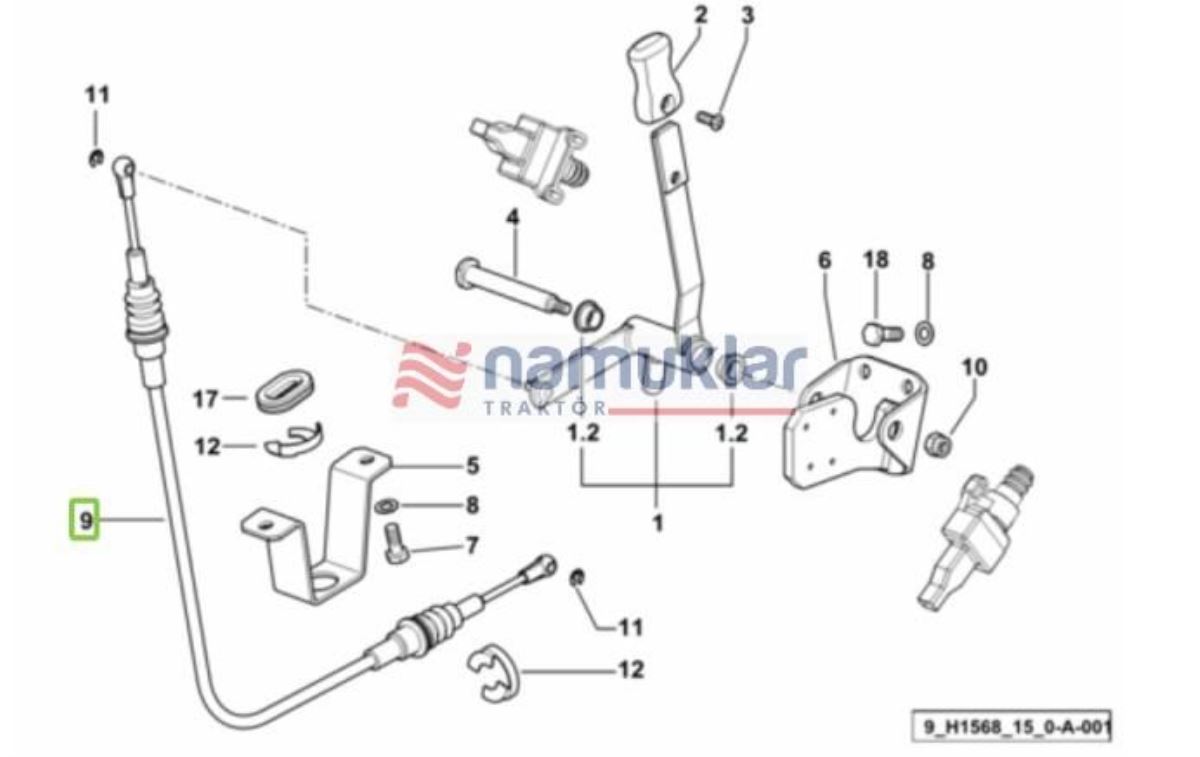 KUYRUK MILI HALATI 0.014.9125.3/20 1