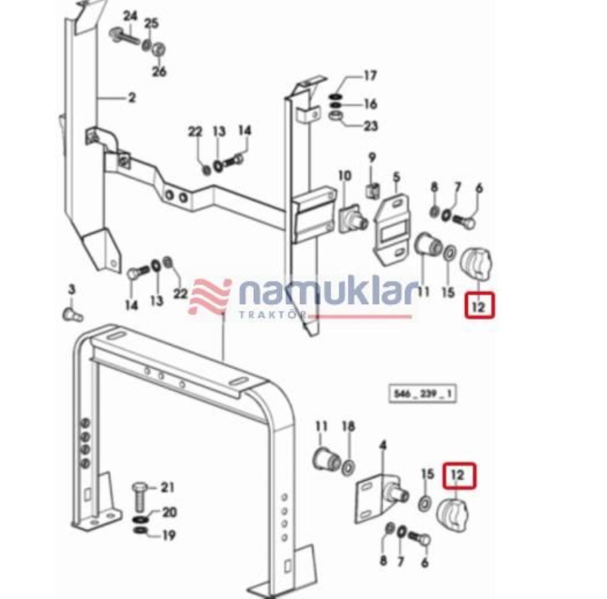 YAN KAPUT CIVATASI 0.008.3426.2/30 1