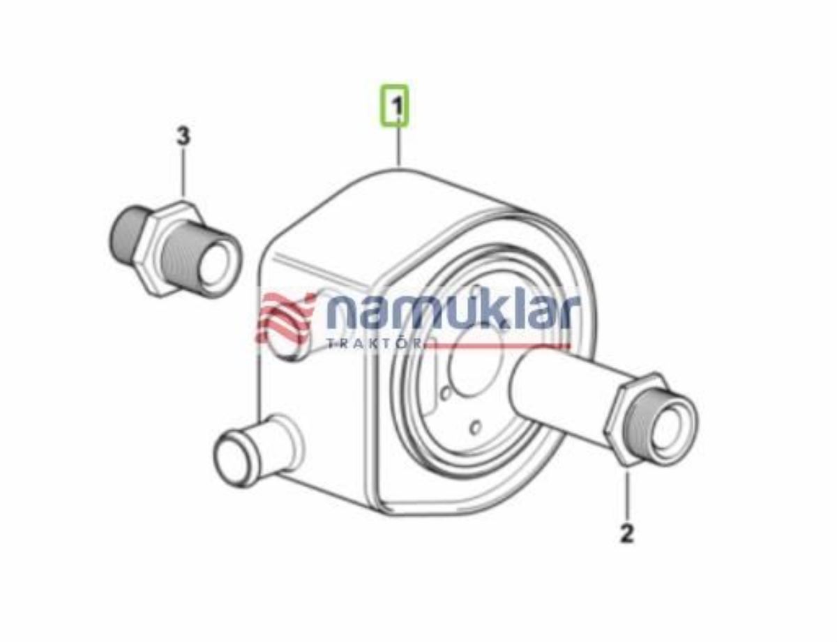 MOTOR YAG RADYATÖRÜ 0.007.0172.0 1