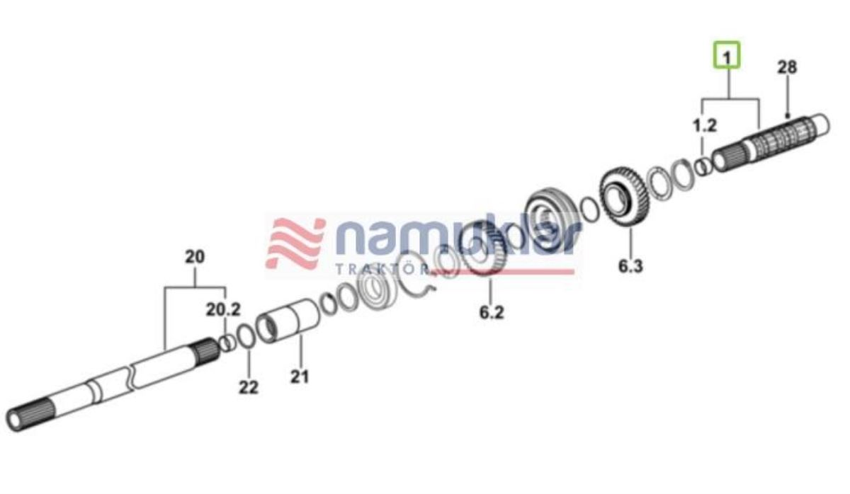 ILERI GERI BORU DISLI 0.008.4228.3 1