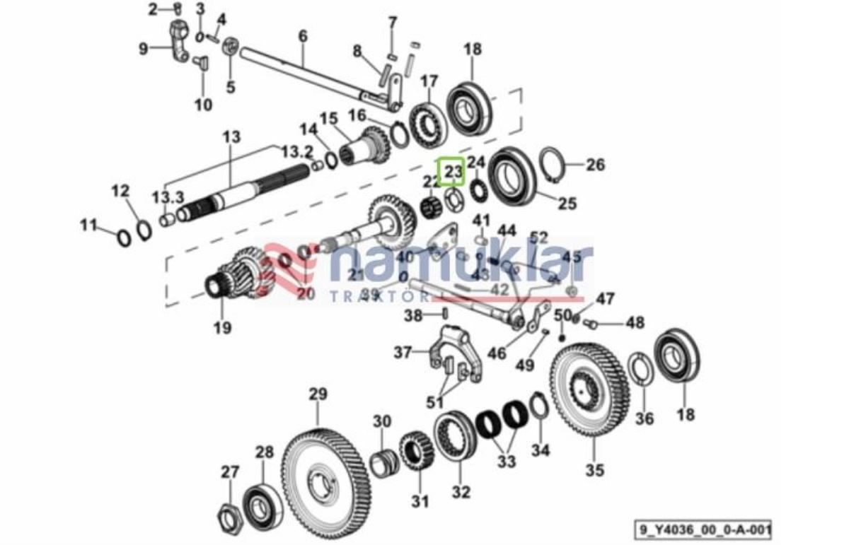 EXP.PTO DİŞLİ PULU 2.1579.958.0 1