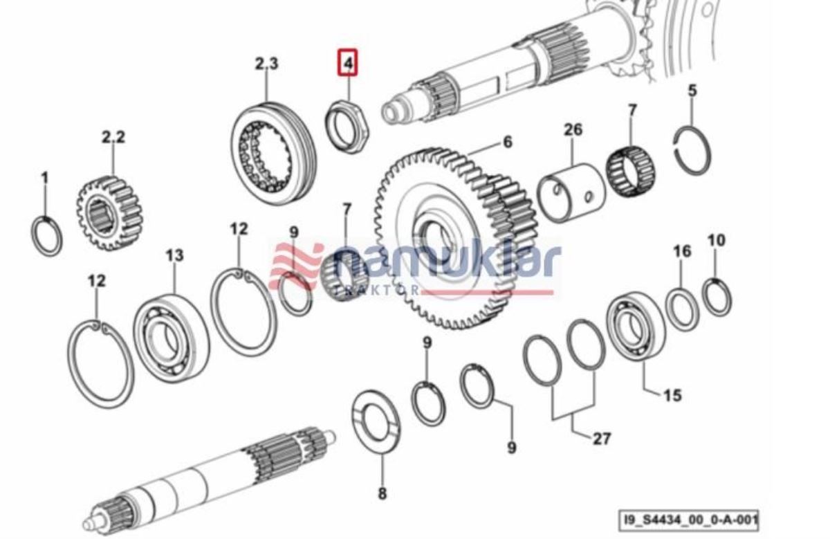 ARKA MARHUTI SOMUNU 0.008.5134.0/20 1
