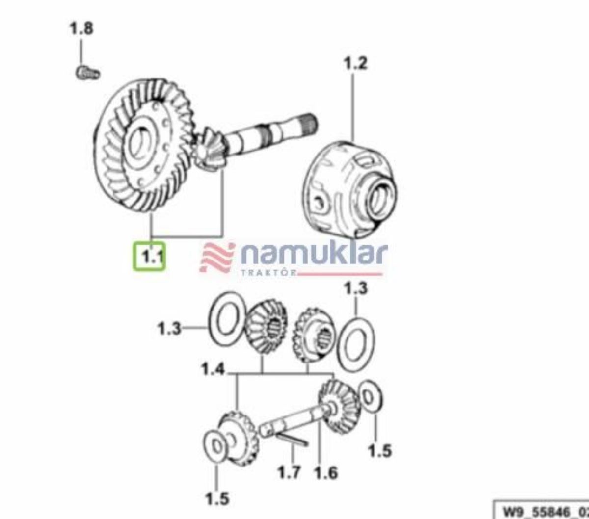 ÖN AYNA MARHUT (z=31-z=8) 0.008.7761.3/10 1