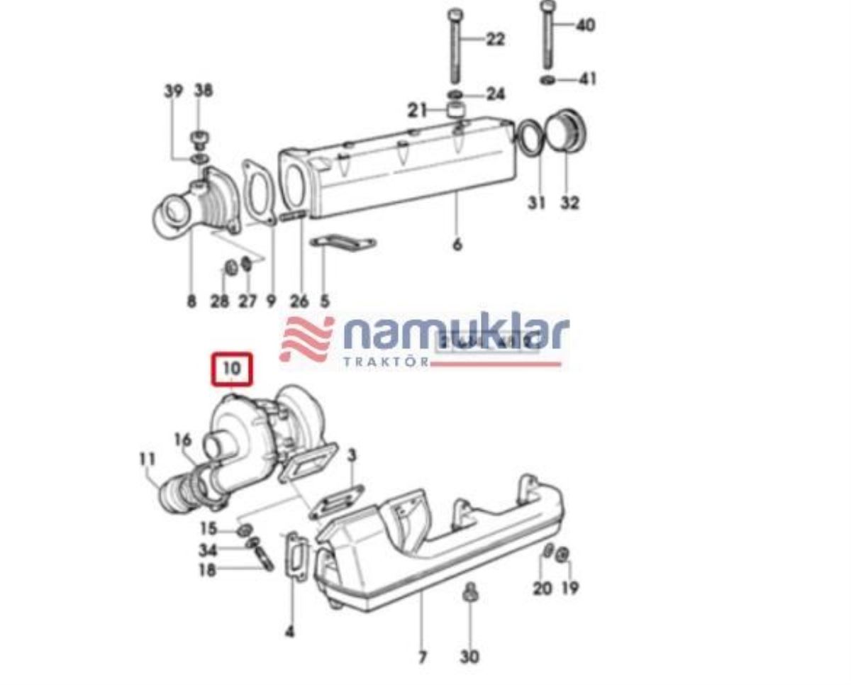 KOMPLE TURBO (SİLVER 100.4) 0.007.0921.4 1