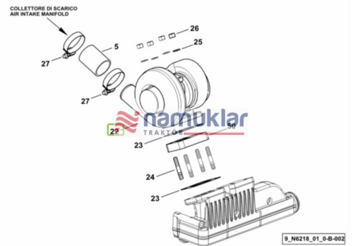 TURBO KOMPLESİ 0.007.0707.4 1