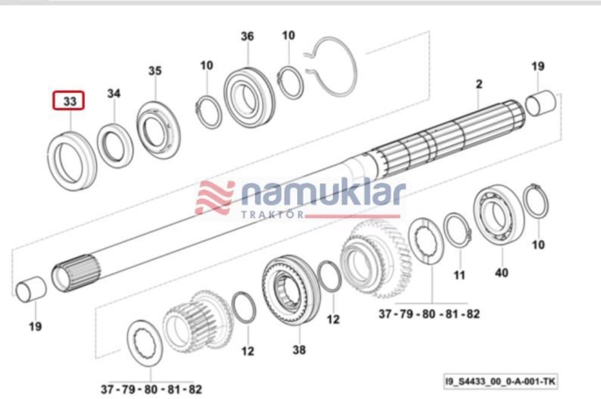 PRIZDIREK KEÇE FLANSI 0.008.5148.0/10 1