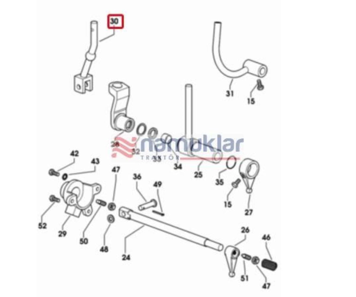 VİTES ALT KOLU 0.008.4993.2/10 1