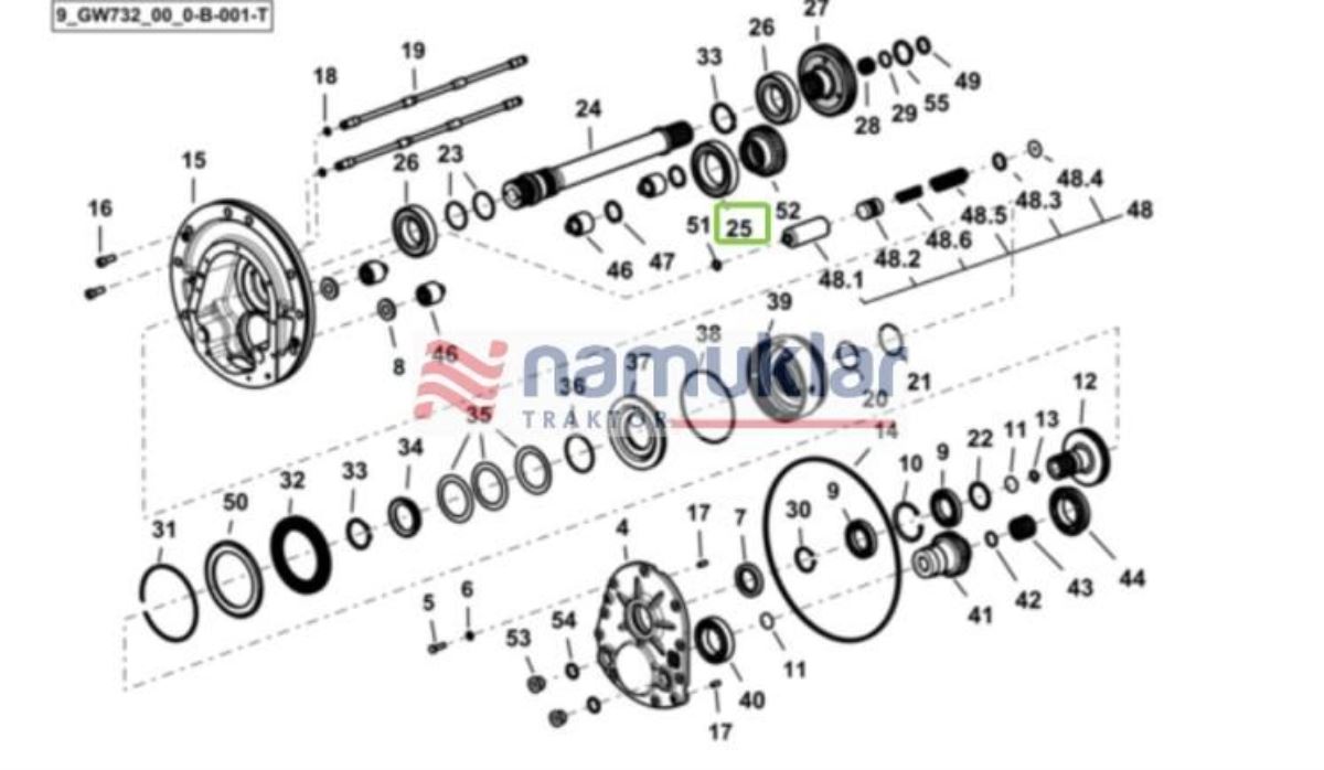 FRT.PTO.DEBRIYAJ BIL.(6014-2RS1-70x110x2 2.2021.018.0 1