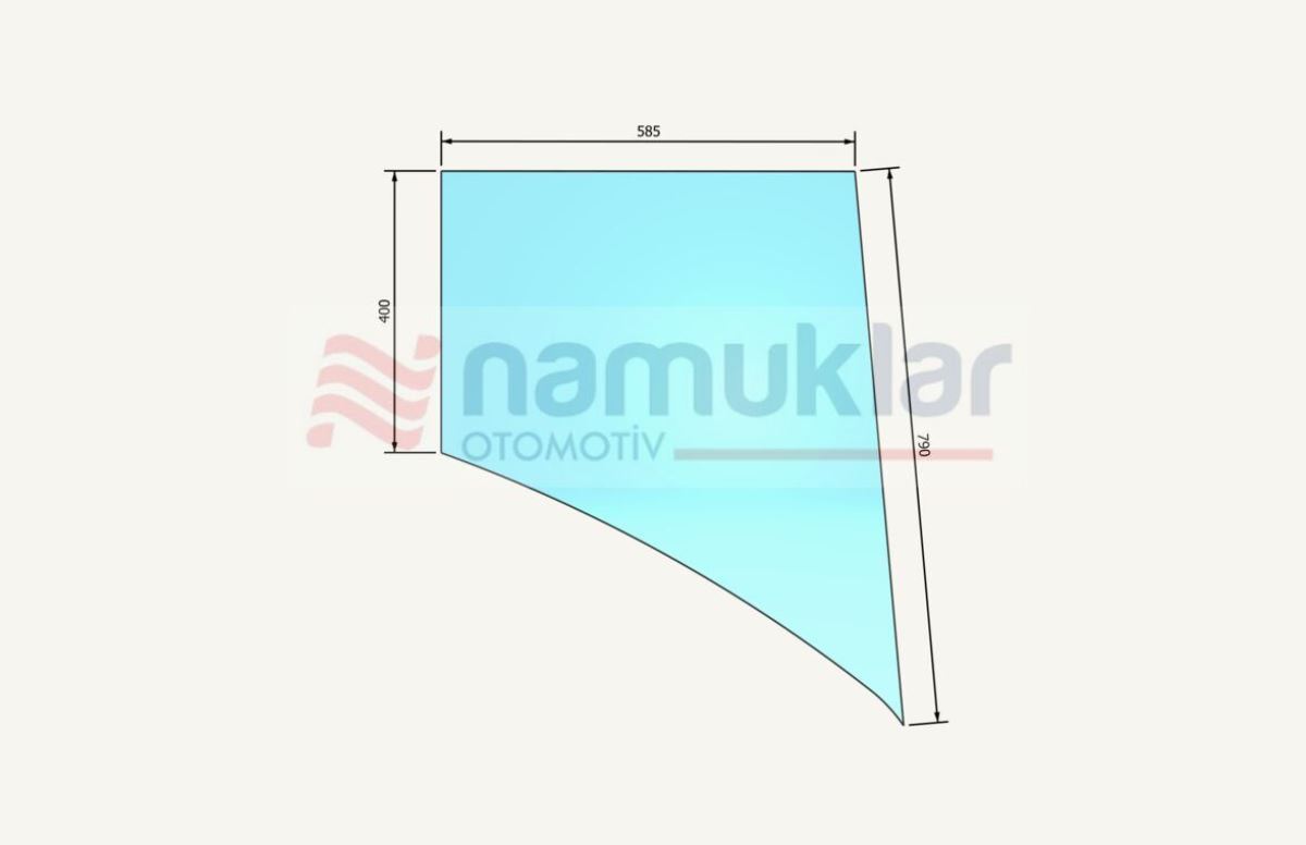 KABİN KAPI ALT CAMI-SAĞ-82002181 82002181 1